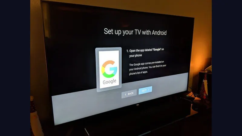 Android phone and television ready for a media center install